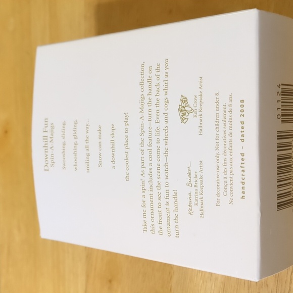 Downhill Fun Spin-A-Majigs ornament 2008 - Picture 5 of 5